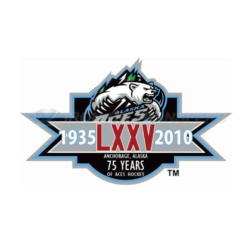 Alaska Aces Iron-on Stickers (Heat Transfers)NO.9217